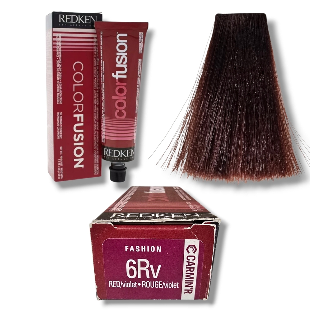 Redken Color Fusion Fashion Permanent Hair Color Cream 60 ml/2 oz 6Rv